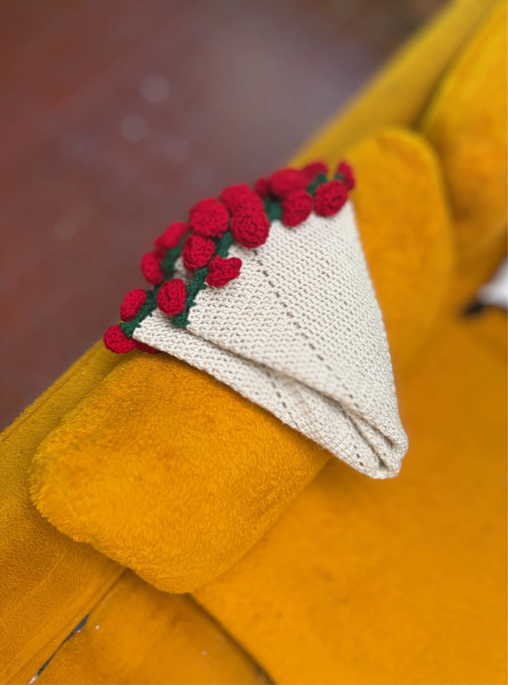 Rose Bouquet Blanket