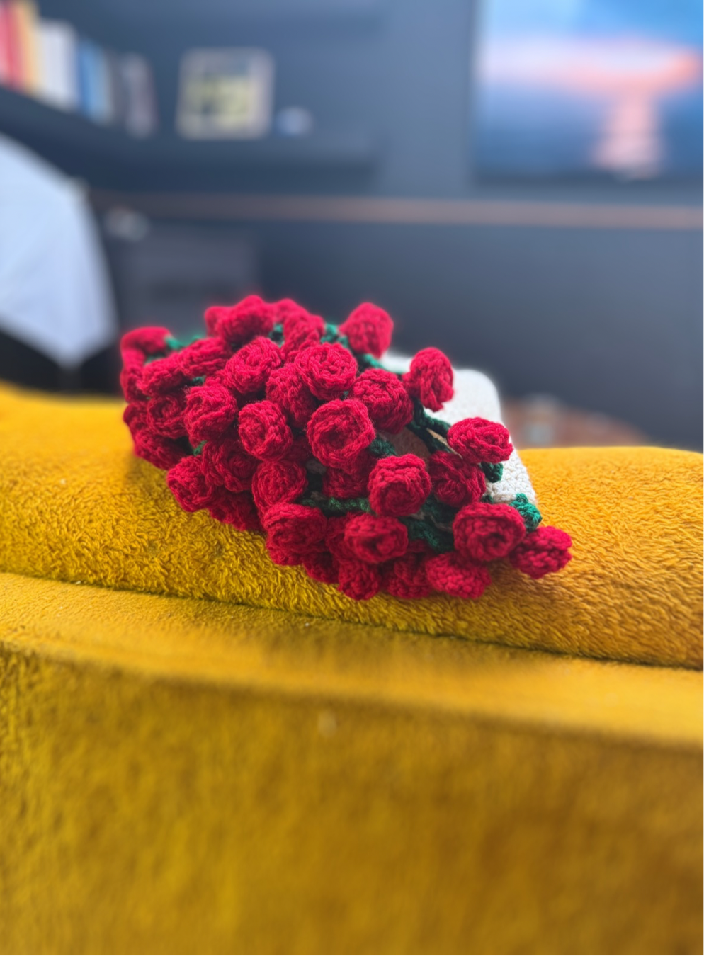 Rose Bouquet Blanket